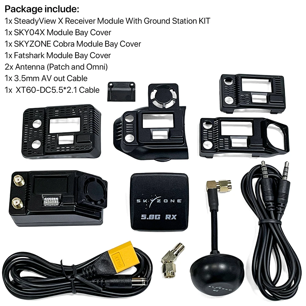 SKYZONE Steadyview X 5/5.8G Al - Skyzone Steadyview X Receiver Module incelemesi ve fiyatı