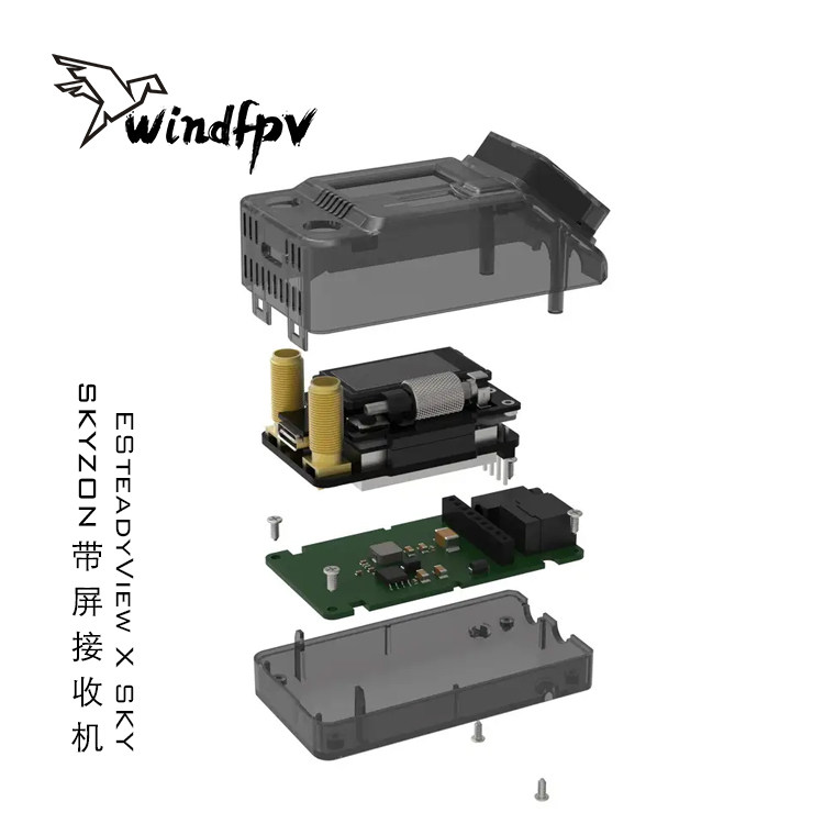 SKYZONE SteadyView X SKY Ekran - Skyzone Steadyview X Receiver Module incelemesi ve fiyatı